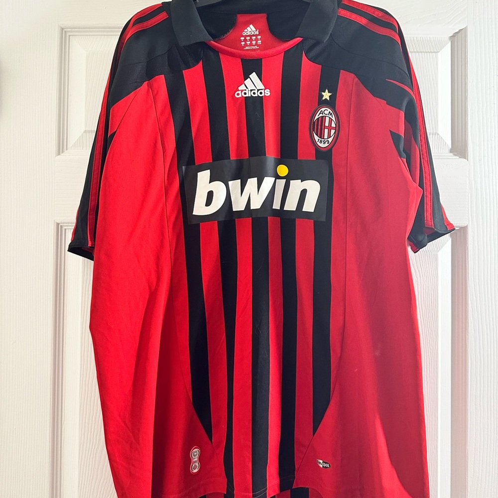 Authentic Retro AC Milan Home Jersey #22 KAKA’